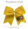 8in Cheer Bow - Go Owls