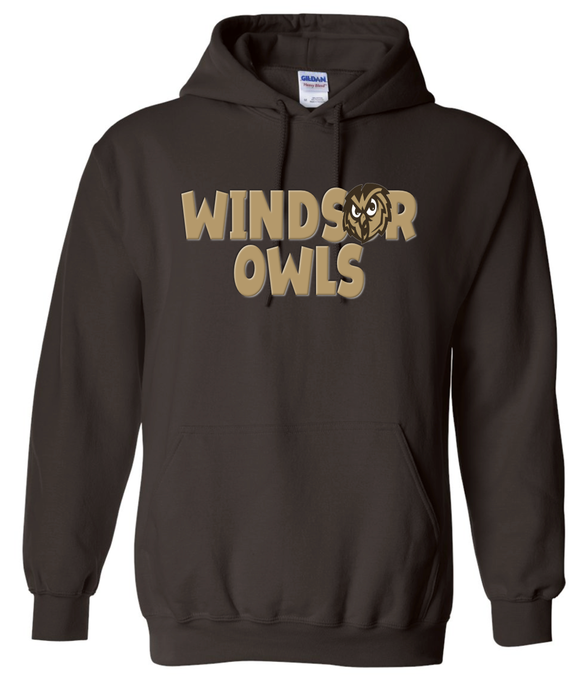 Windsor Owls Embossed Hoodie