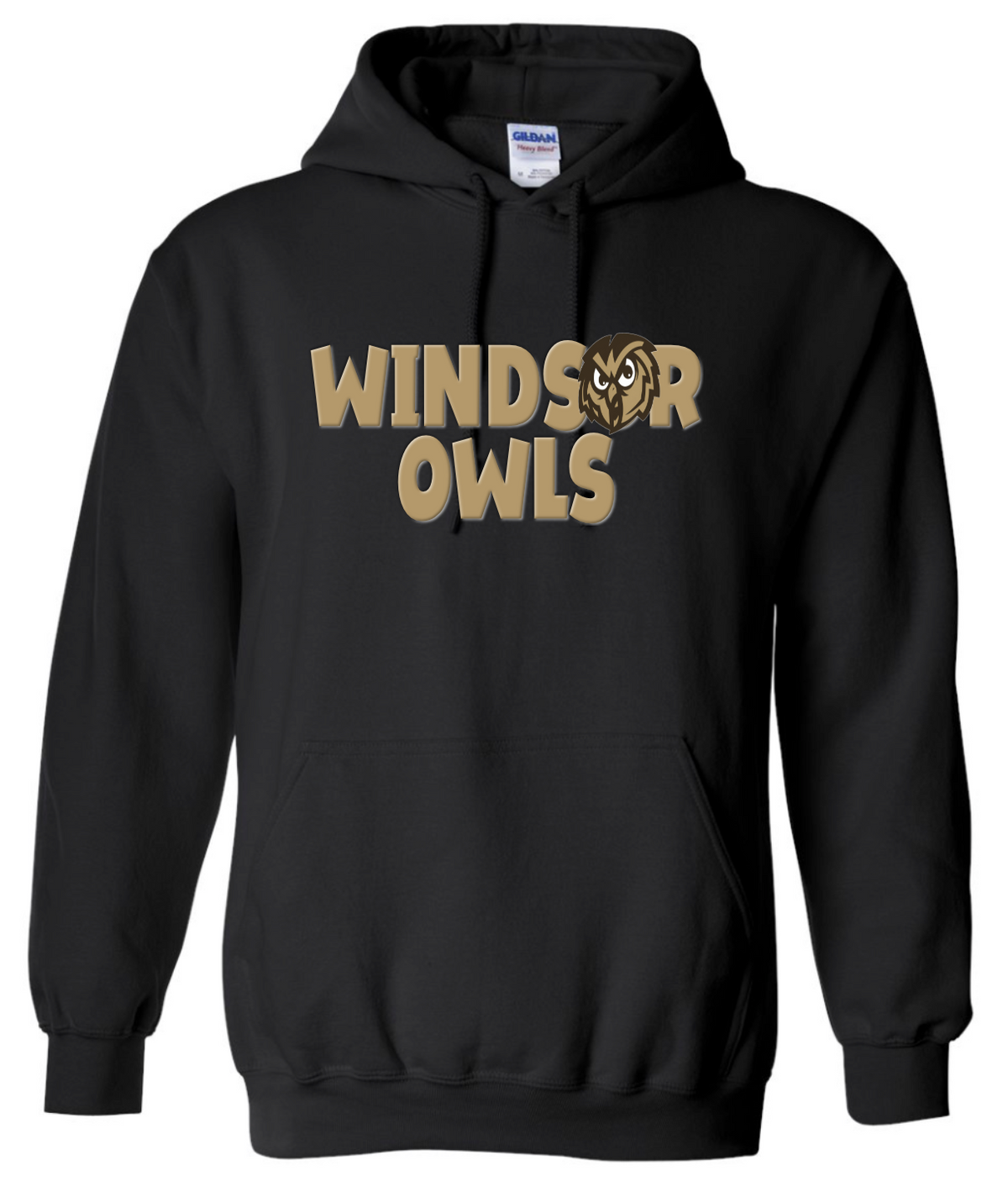 Windsor Owls Embossed Hoodie