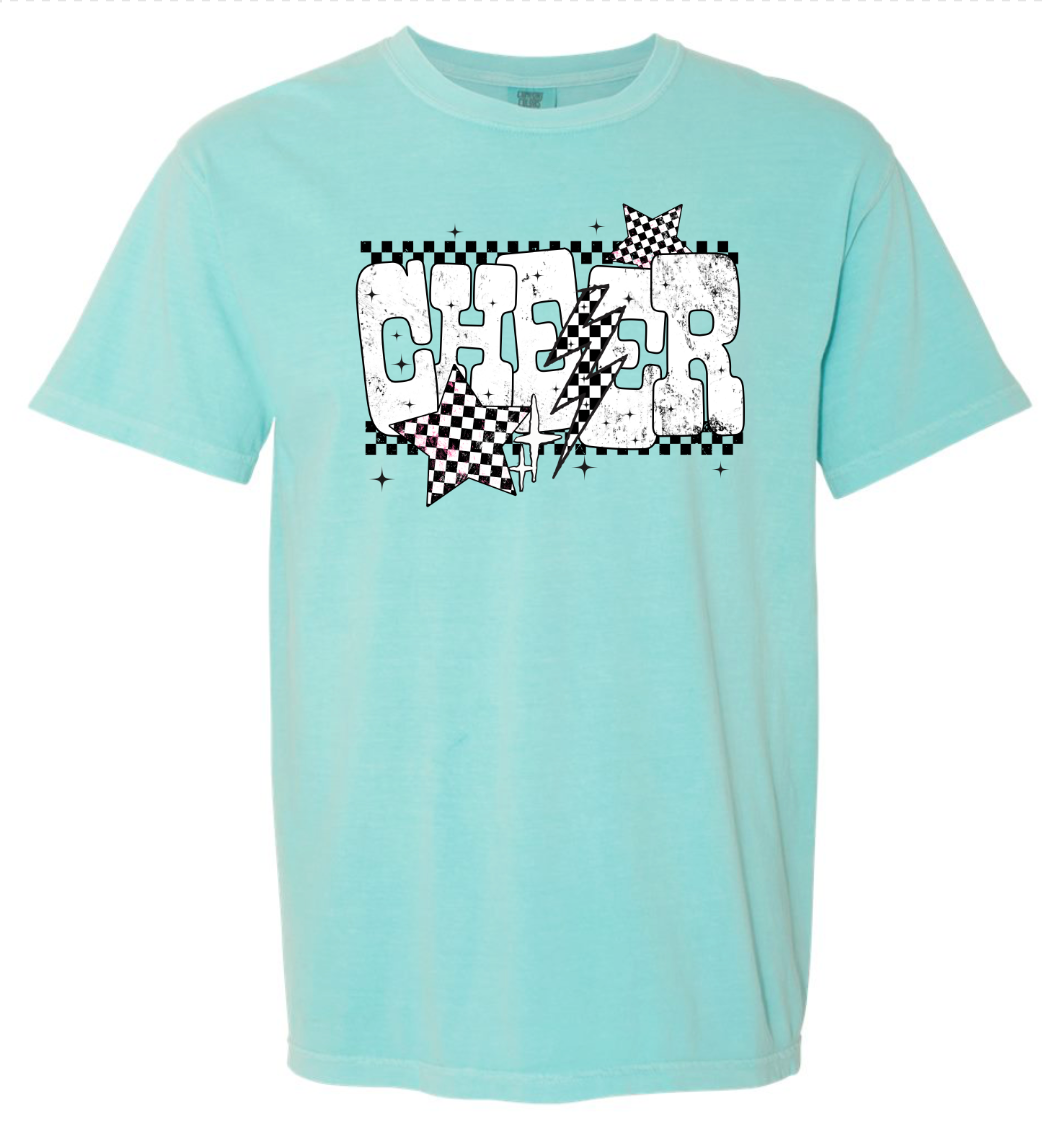 Cheer Checkered TShirt
