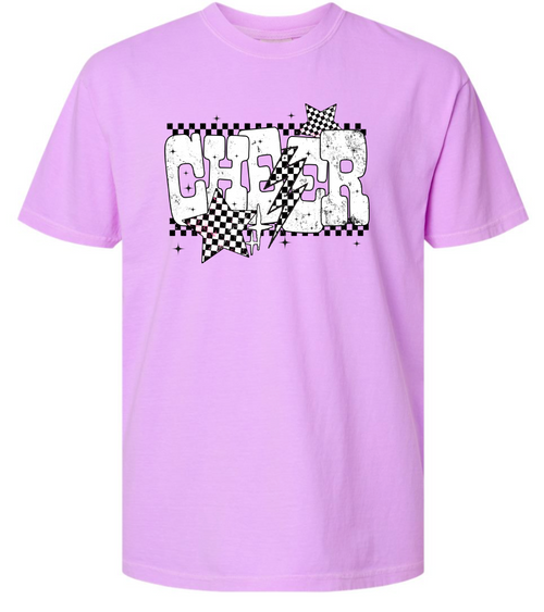 Cheer Checkered TShirt
