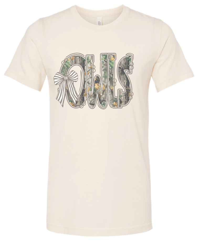 Camo Owls TShirt