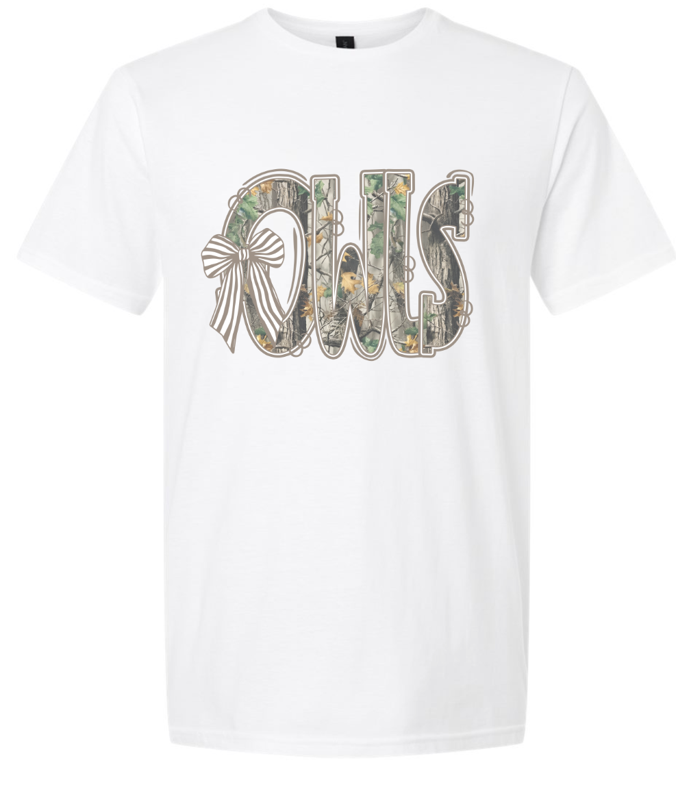 Camo Owls TShirt