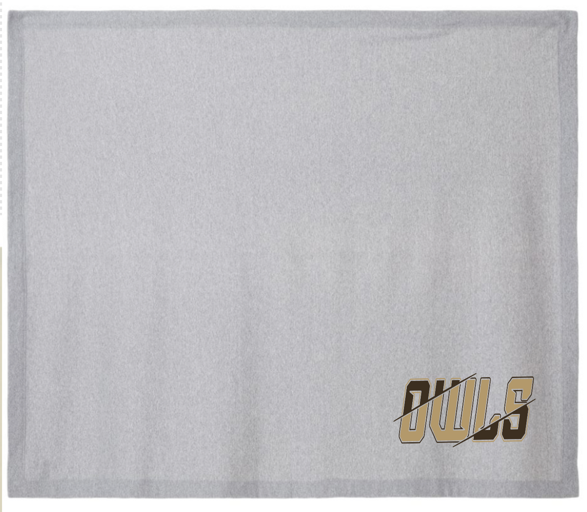 Owls Sweatshirt Blanket