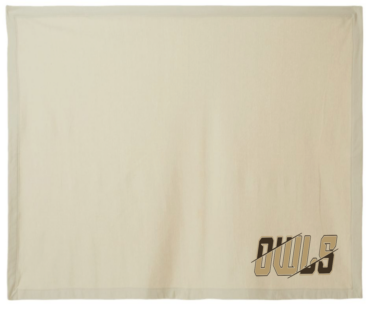 Owls Sweatshirt Blanket
