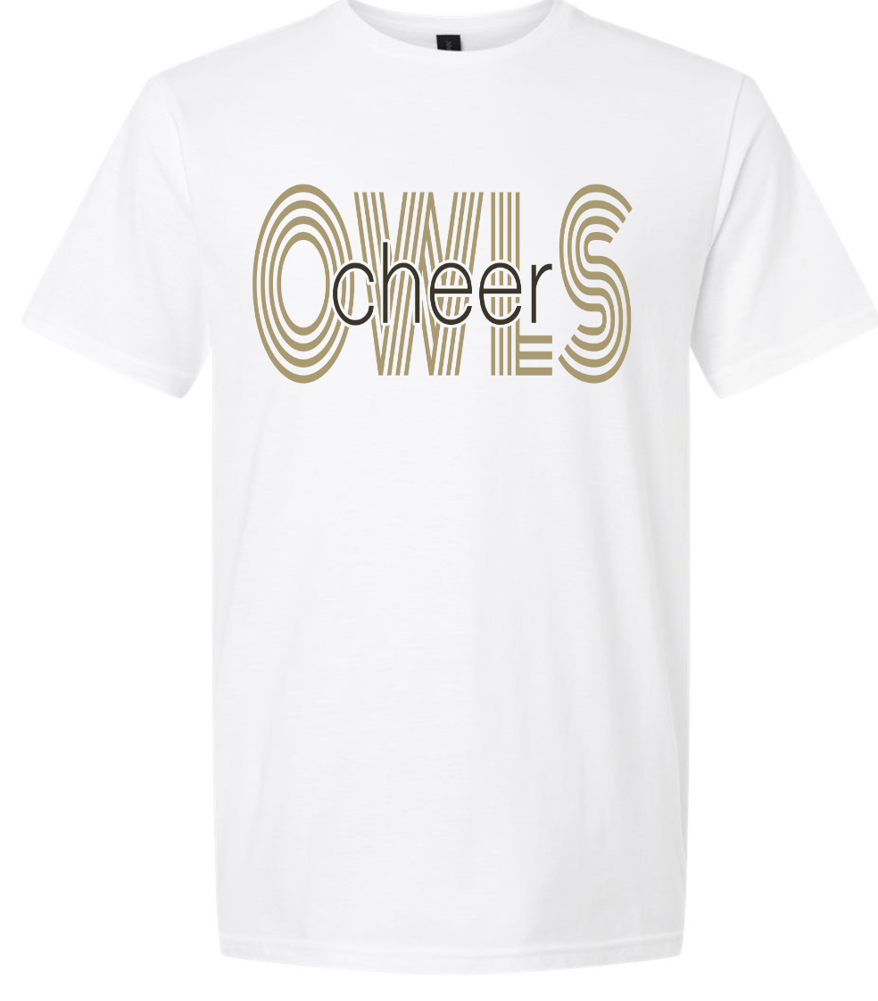 Owls Cheer 3 TShirt