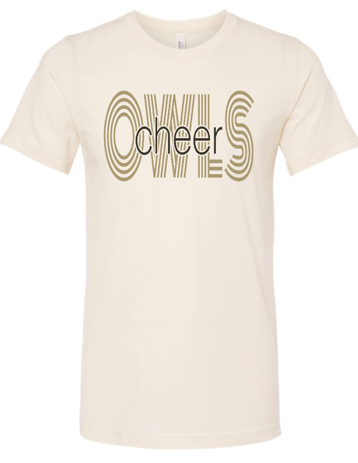 Owls Cheer 3 TShirt
